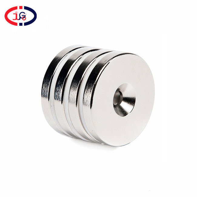 Magnet Custom M5 hole N35 permanent type magnet ring