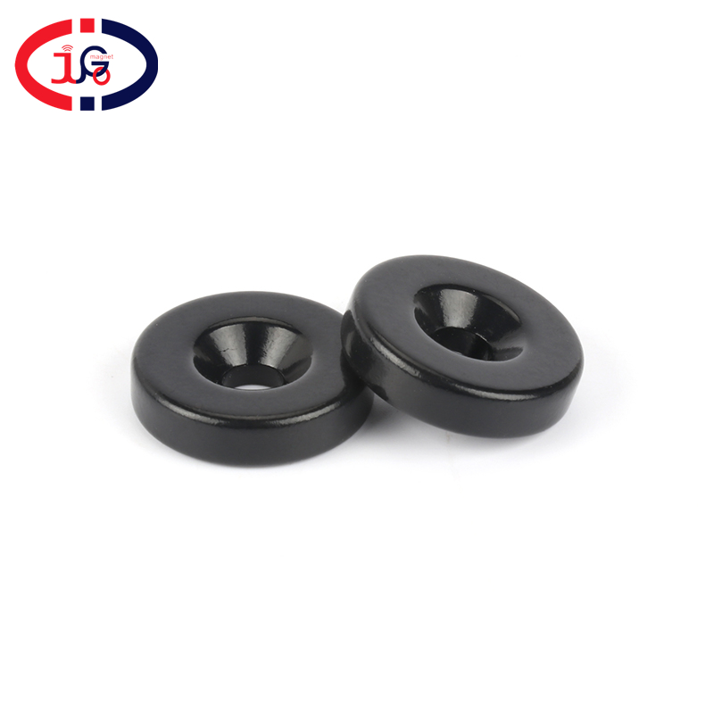 Magnet Custom Ring shaped epoxy coated ndfeb magnet N35