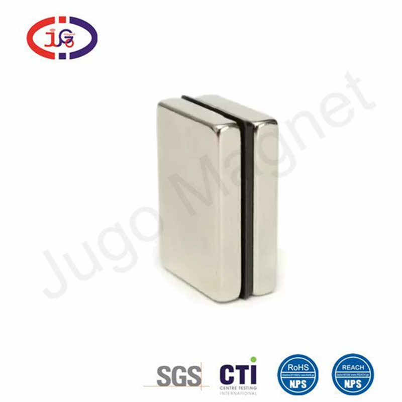 China Supplier Block Permanent NdFeB Magnet N52