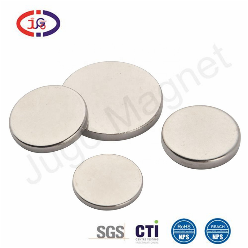 strong ndfeb magnet n52 permanent disc magnet of doorbell