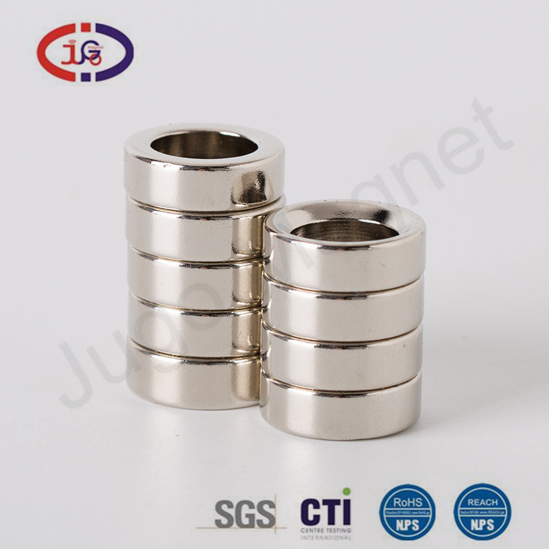 hollow cylinder magnets N35 Zn coating of electronic china magnet factory